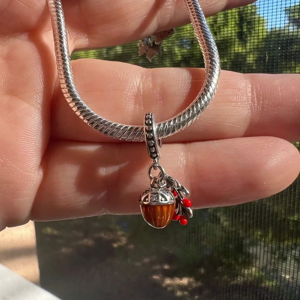 Acorn Dangle Charm